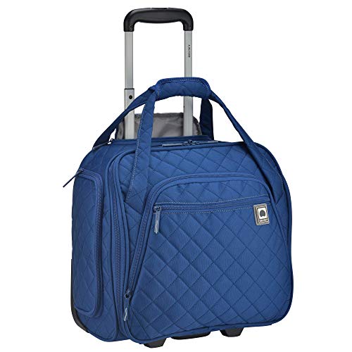 DELSEY Paris Rolling Under Seat Tote Bag, Blue, One Size $29.99