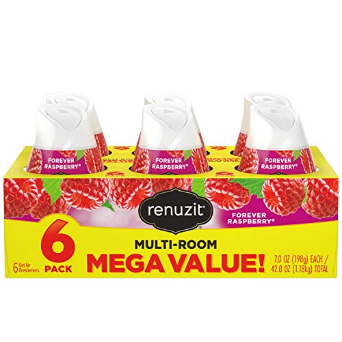 Renuzit Adjustable Air Freshener Gel, Forever Raspberry, 7 Ounces (6 Count), Only $3.69