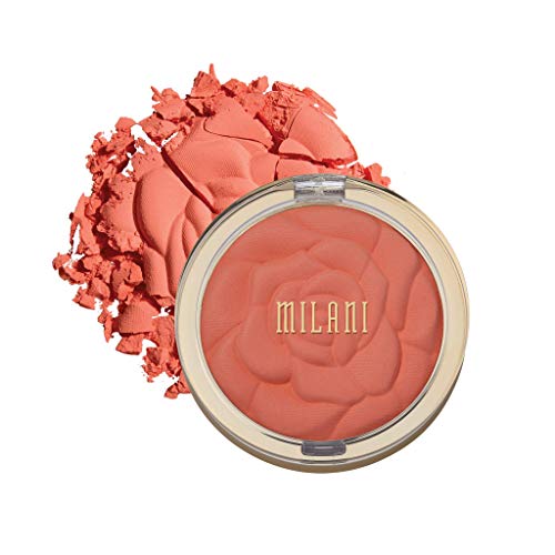 Milani Rose Powder Blush - Coral Cove (0.6 Ounce) Cruelty-Free Blush - Shape, Contour & Highlight Face with Matte or Shimmery Color, Only $6.20, You Save $2.79 (31%)