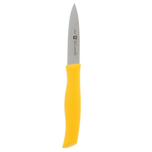 ZWILLING J.A. Henckels TWIN Grip Paring Knife, 3.5-inch, Yellow, Only $5.95, You Save $6.55 (52%)
