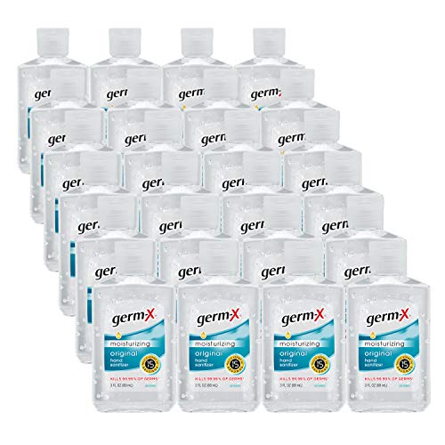 出门必备！Germ-X 除菌 免冲洗 洗手液，3 oz/瓶，共24瓶，现仅售$32.44，免运费！
