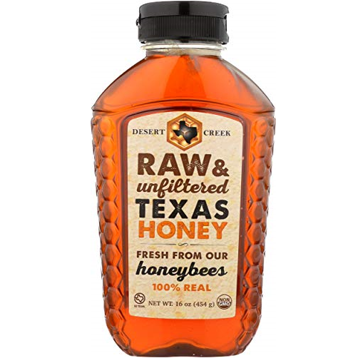 Desert Creek Honey Raw Texas Honey, Unfiltered,1 lbs (454g) $6.64