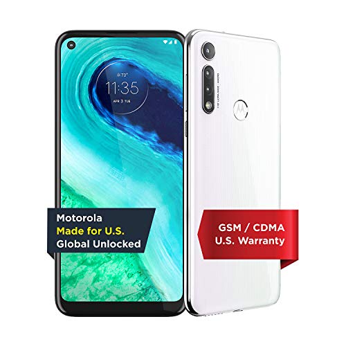 Moto G Fast | Unlocked | Made for US by Motorola | 3/32GB | 16MP Camera | 2020 | White $169.99