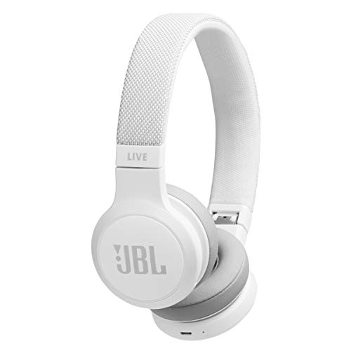 JBL LIVE 400BT - On-Ear Wireless Headphones - White, Only $49.95