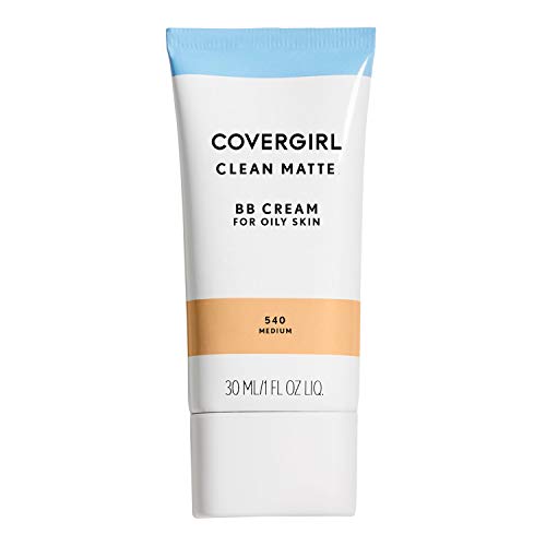 COVERGIRL Clean Matte BB Cream Medium 540 For Oily Skin, (packaging may vary) - 1 Fl Oz (1 Count), Only $2.36