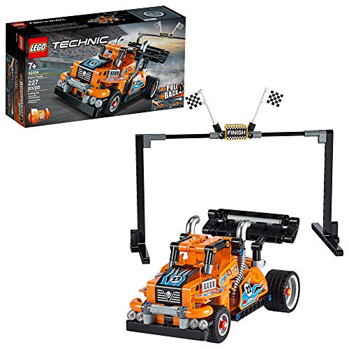 LEGO Technic Race Truck 42104 Pull-Back Model Truck Building Kit, New 2020 (227 Pieces) $15.99