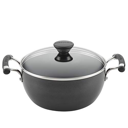 Circulon 89310 Acclaim Hard Anodized Nonstick Casserole Dish/Casserole Pan with Lid - 4.5 Quart, Black, Only $33.30, You Save $16.69 (33%)