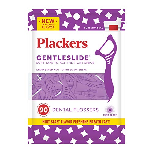 Plackers Gentleslide 双头牙线， 90支，原价$7.00，现仅售$1.90，免运费！