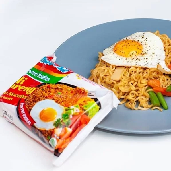 Indomie Mi Goreng Instant Stir Fry Noodles, Halal Certified, Original Flavor (Pack of 30) $13.97