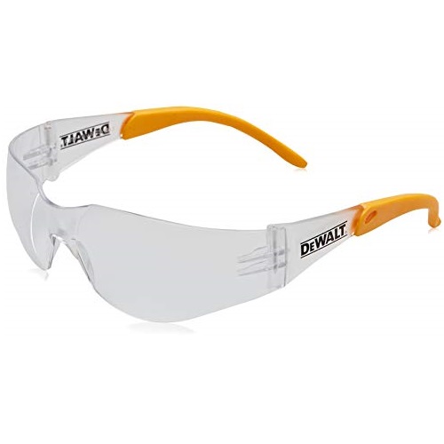 Dewalt DPG54-1D Protector Clear High Performance Lightweight Protective Safety Glasses with Wraparound Frame, Only $2.99