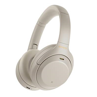 Sony WH-1000XM4 Wireless Noise Canceling Overhead Silver Headphones (2020), Only $349.99