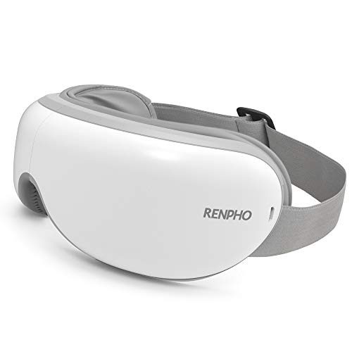 RENPHO Eye Massager with Heat, Compression Bluetooth Music Rechargeable Eye Therapy Massager for Relieve Eye Strain Dark Circles Eye Bags Dry Eye Improve Sleep, Only $51.79