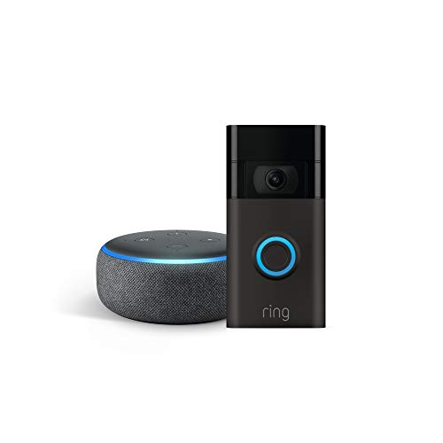 史低價！Ring Video Doorbell 2代 智能門鈴 加送Echo Dot $69.99 免運費