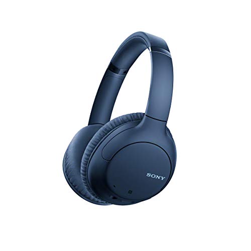 Sony Noise Cancelling Headphones WHCH710N: Wireless Bluetooth Over The Ear Headset with Mic for Phone-Call, Blue (Amazon Exclusive) (WHCH710N/L), Only $88.00