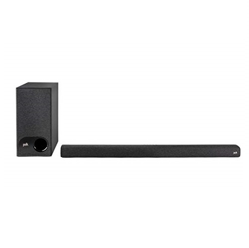 Polk Audio Signa S3 Ultra-Slim TV Sound Bar and Wireless Subwoofer with Built-in Chromecast | Works with 8K, 4K & HD TVs | Wi-Fi, Bluetooth | Voice Commands with Google Assistant, Only $149.99