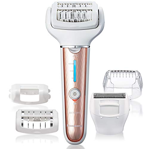 Panasonic Cordless Shaver & Epilator For Women With 5 Attachments, Gentle Wet/Dry Hair Removal for Legs, Underarms, Bikini, Face - ES-EL7A-P $69.99