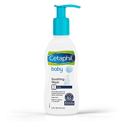 Cetaphil Baby Soothing Wash, Paraben Free, Hypoallergenic, Colloidal Oatmeal, Dry Skin, 5 Fluid Ounce, Only $6.94