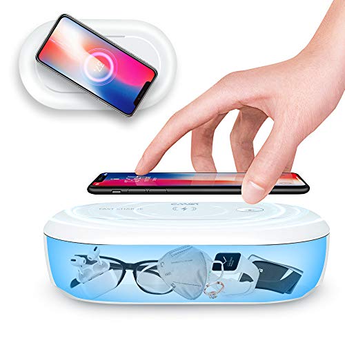 Cahot UV Light Sanitizer Box, UV Sterilizer Box with Aroma Diffuser, UV Sterilizing Box for Cell Phone, Jewelry, Watches, Glasses, discounted price only $27.99