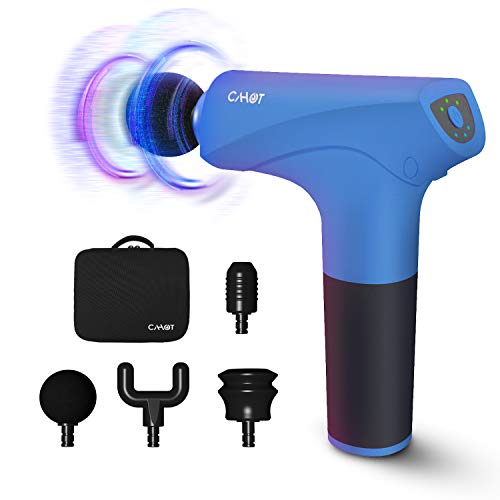 Cahot Professional Muscle Massage Gun, Handheld Deep Tissue Massager for Pain Relief, suited for Leg, Back, Neck, Shoulders, discounted price only $40.99