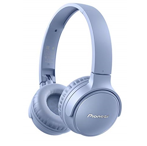 Pioneer SE-S3BT-L Wireless Stereo Headphones, SE-S3BT(L), Blue, Medium, Only $22.55