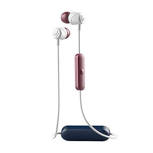 Skullcandy Jib Wireless In-Ear Earbud - White/Crimson, Only $9.99