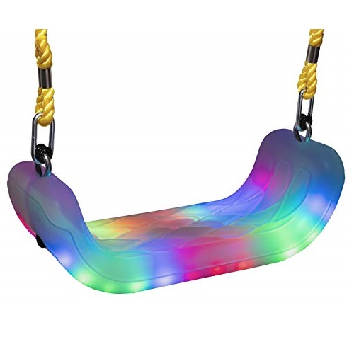 XDP Recreation Firefly LED Lighted Swing Swing, Clear, Only $24.66