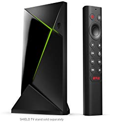 NVIDIA SHIELD Android TV Pro 4K HDR Streaming Media Player; High Performance, Dolby Vision, 3GB RAM, 2x USB, Works with Alexa $189.99