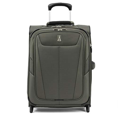 Travelpro Maxlite 5-Softside Lightweight Expandable Upright Luggage, Slate Green, Carry-On 20-Inch $50.78