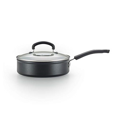 T-fal C5618264 Titanium Advanced Nonstick Thermo-Spot Heat Indicator Dishwasher Safe Cookware Jumbo Cooker, 5-Quart, Black, Only $33.99, You Save $21.00 (38%)