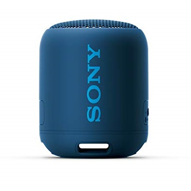 Sony SRS-XB12 Mini Bluetooth Speaker Loud Extra Bass Portable Wireless Speaker with Bluetooth - Loud Audio for Phone Calls- Small Waterproof and Dustproof Travel Music Speakers - Blue, Only$38.00