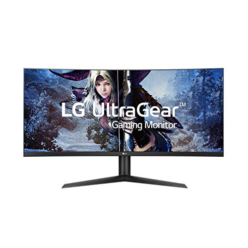 LG 38GL950G-B 38 Inch UltraGear Nano IPS 1ms Curved Gaming Monitor with 144HZ Refresh Rate and NVIDIA G-SYNC, Black, List Price is $1799.99, Now Only $1596.99, You Save $203.00 (11%)