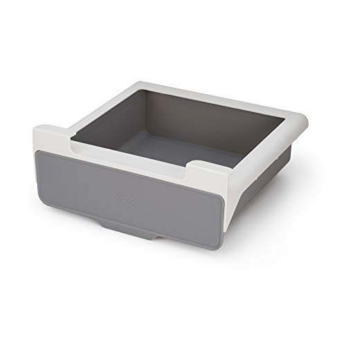 Joseph Joseph CupboardStore Under-Shelf Pull Out Drawer Storage Organizer for Cabinet, Gray, Only $12.74