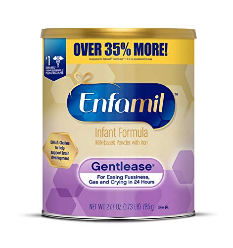 Enfamil Gentlease 防脹氣嬰兒配方奶粉，27.7 Oz，現僅售$31.69，免運費。買3件再減$20！