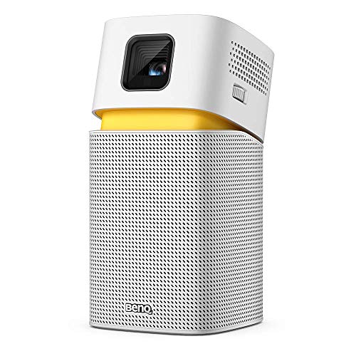 BenQ GV1 Wireless Mini Portable Projector | Google Cast & AirPlay | Bluetooth Speaker | Wi-Fi (or Wireless Display) | USB-C | HDMI Connectivity, Only $279.00