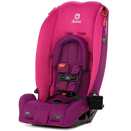 Diono 2020 Radian 3RX, 3-in-1 Convertible, Infant Insert, 10 Years 1 Car Seat, Fits 3 Across, Slim Fit Design, Pink Blossom, Only $219.99, You Save $50.00 (19%)