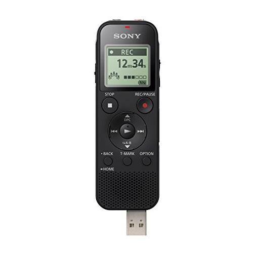 Sony ICD-PX470 Stereo Digital Voice Recorder with Built-in USB Voice Recorder, Black, Only $41.60