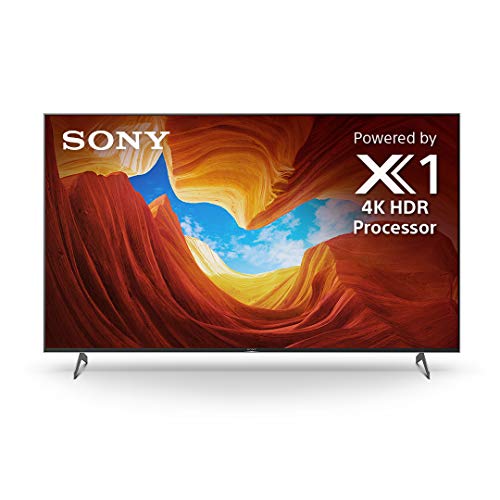 Sony X900H 65 Inch TV: 4K Ultra HD Smart LED TV with HDR and Alexa Compatibility - 2020 Model, Only $998.00