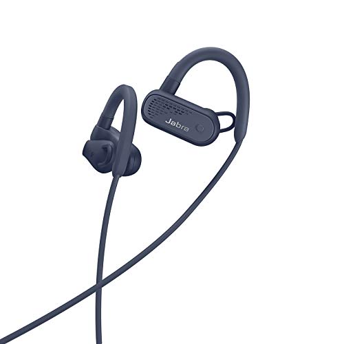 Jabra Elite Active 45e Wireless Sports Earbuds, Navy – Alexa Built-in Wireless Bluetooth Earbuds, Around-The-Neck Style with a Secure Fit and Superior Sound, Long Battery Life,  Only $39.99