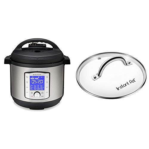 Instant Pot Duo Evo Plus 9-in-1 Electric Pressure Cooker, Sterilizer, Slow Cooker, Rice Cooker, Grain Maker, 8 Quart, 10 Programs & Tempered Glass lid, Clear 10 Inch (26 cm) 8 Quart, Only $116.94