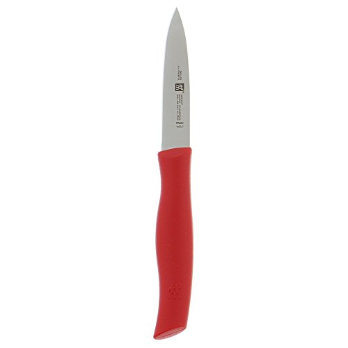 ZWILLING J.A. Henckels TWIN Grip Paring Knife, 3.5-inch, Red, Only $5.99, You Save $6.51 (52%)