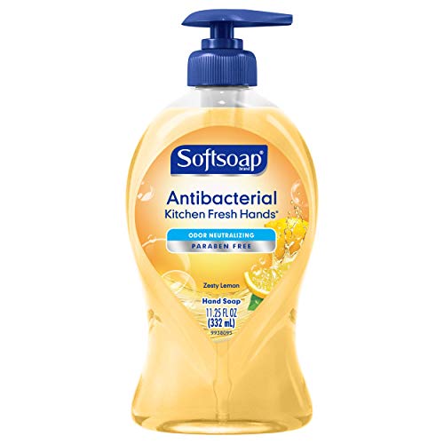 Softsoap Antibacterial Hand Soap Kitchen Fresh Hands Pack of 6, Only $11.94