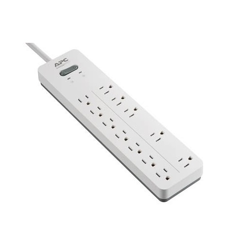 Power Strip Surge Protector, APC PH12, 2160 Joules, Flat Plug, 12 Outlet Power Cord Strip, Only $16.99,