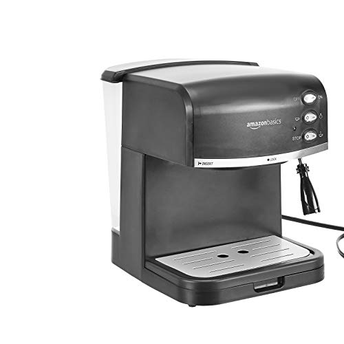 AmazonBasics Espresso Machine and Milk Frother $42.26