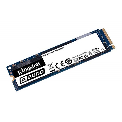Kingston 1TB A2000 M.2 2280 Nvme Internal SSD PCIe Up to 2000MB/S with Full Security Suite SA2000M8/1000G, Only $79.99