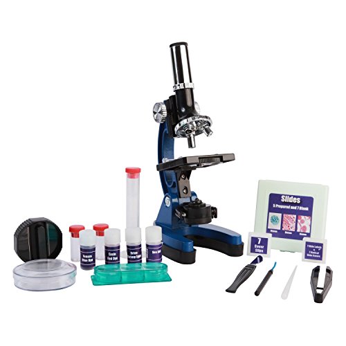 Explore ONE Beginner Microscope for Kids - 100X, 400X & 900X Magnification, Compact Size & Sturdy Build - Perfect for at Home and School. Comes with Hard-Shell Case, Only $18.76