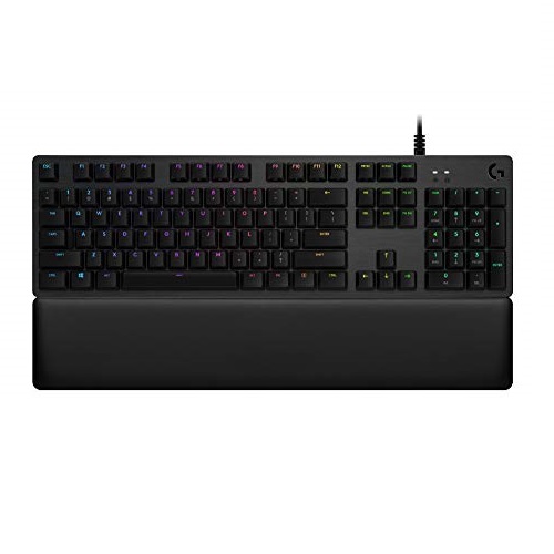 Logitech G513 Carbon LIGHTSYNC RGB Mechanical Gaming Keyboard with GX Brown Switches - Tactile, Only $122.98, You Save $27.01 (18%)