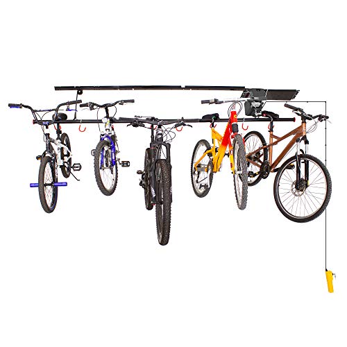Garage Gator 自动升降 自行车挂架，可挂8辆自行车，原价$449.99，现仅售$381.63，免运费！