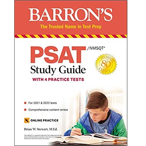 PSAT/NMSQT Study Guide: with 4 Practice Tests (Barron's Test Prep) , only $13.49