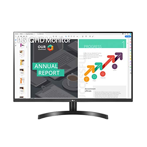 LG 32QN600-B 32-Inch QHD (2560 x 1440) IPS Monitor with HDR 10, AMD FreeSync with Dual HDMI Inputs, Black, Only $159.99