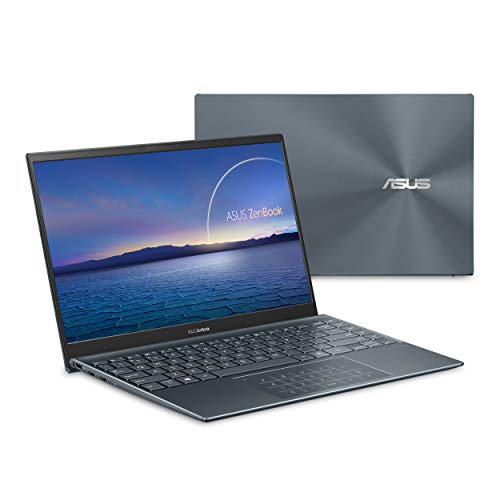 ASUS ZenBook 14 Ultra-Slim Laptop 14” Full HD NanoEdge Bezel, Intel Core i7-1065G7, 8GB RAM, 512GB PCIe SSD, NumberPad, Thunderbolt 3, Windows 10 Home, Pine Grey, UX425JA-EB71, Only $824.00